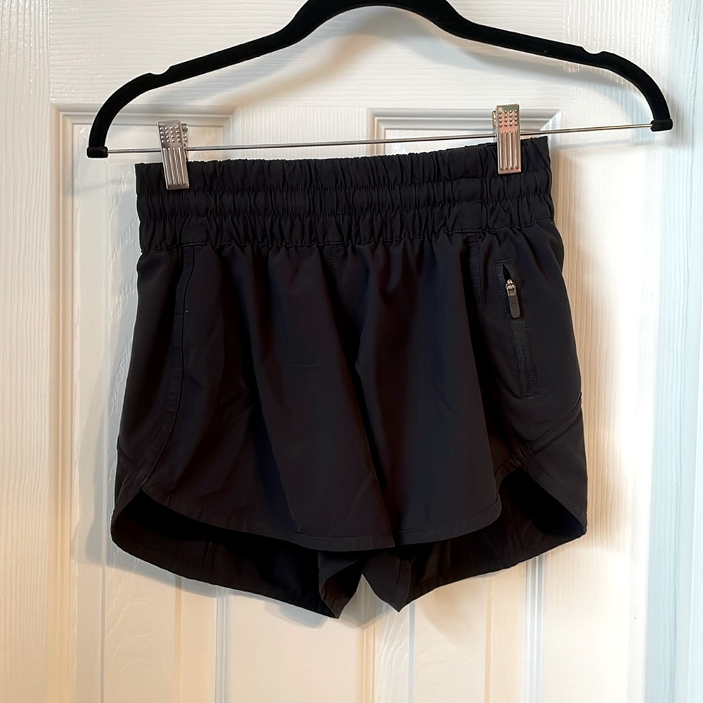 Lululemon, Old version of Track That Black shorts, size 4